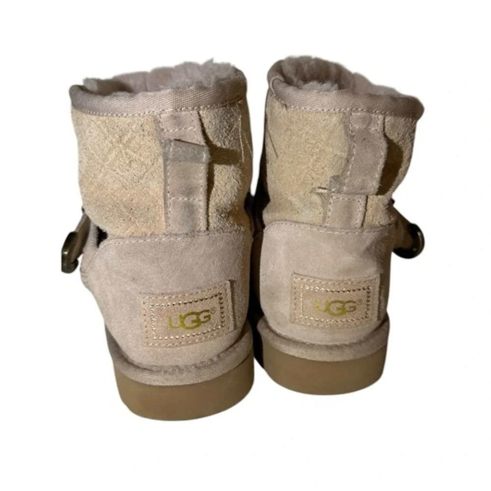Ugg Brown Boot Marilu Double Diamond Swarovski Crystal Size 9 US‎